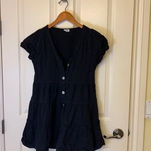 Cotton on black mini dress